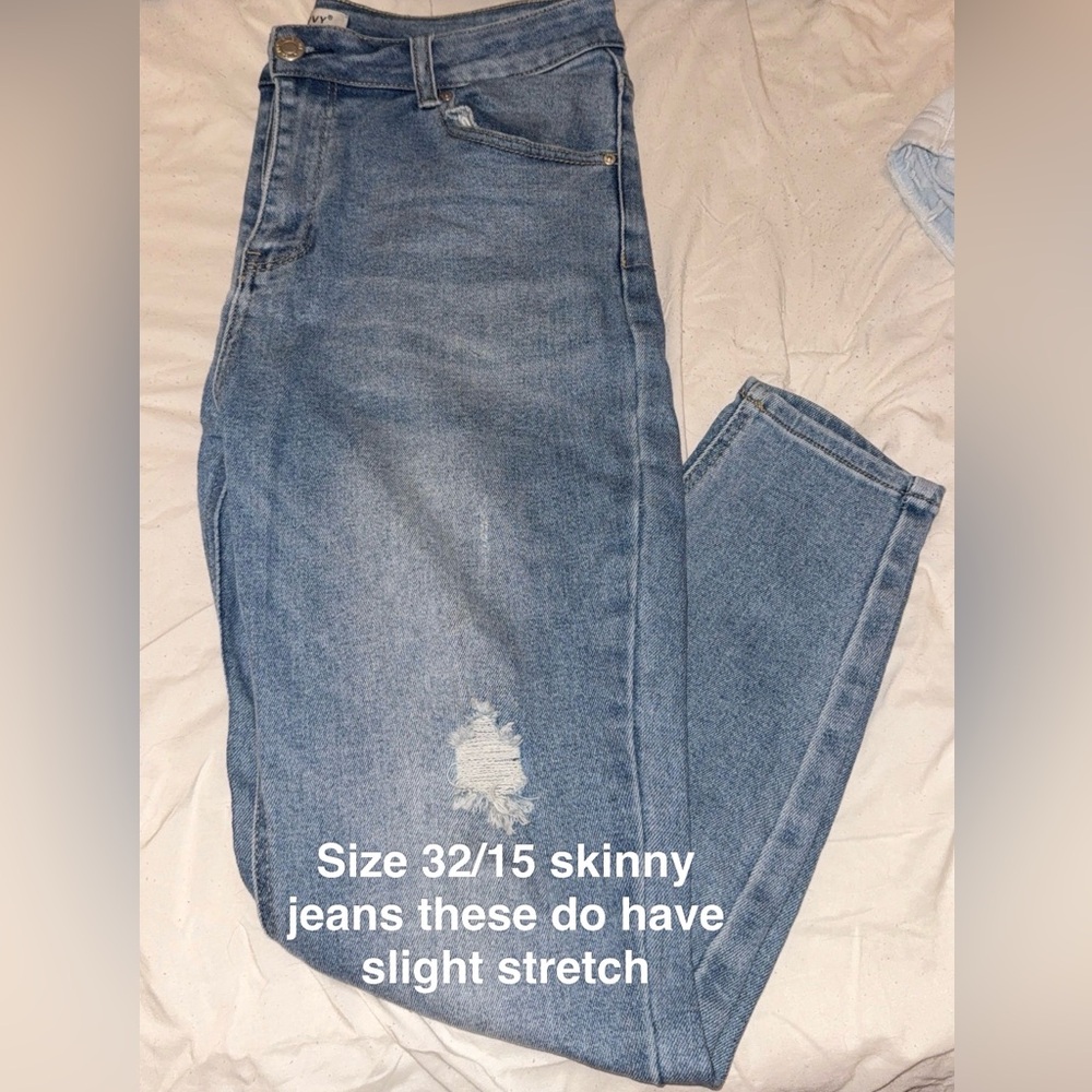 Women's Blue Skinny Jeans